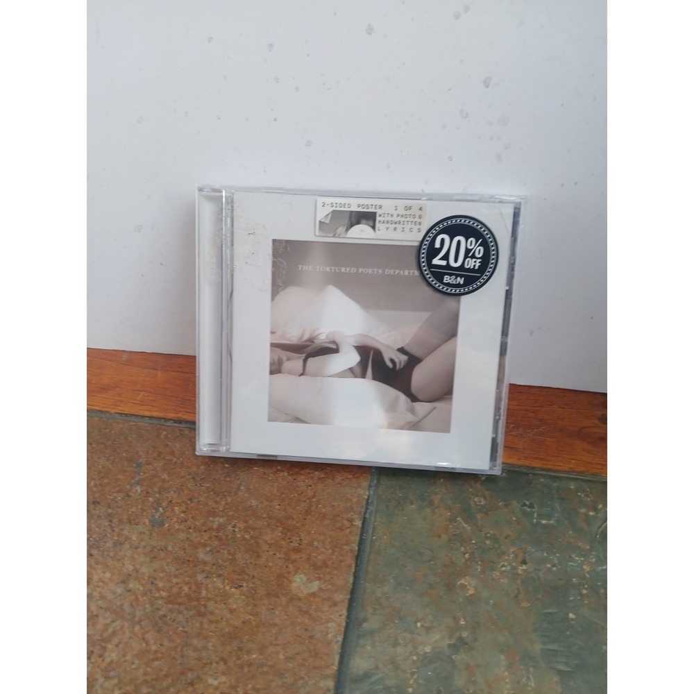 Taylor Swift The Tortured Poets Department CD Manuscript 1 of 4‎ Sealed New